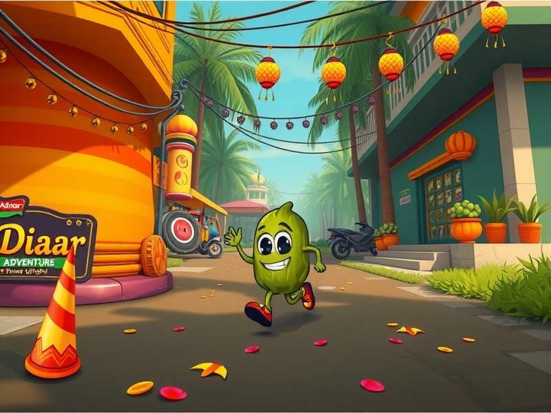Achaar Adventure Run Diwali special event with firecracker power-ups